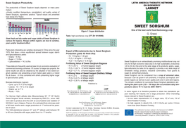 Sweet Sorghum Plantation Can Substitute ~ 11 TOE of Net of TOE 11 ~ Substitute Can Plantation Sorghum Sweet of Ha One