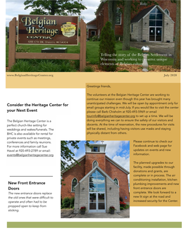 BHC Newsletter July 2020-3