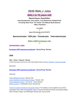 12.14.2020 INALJ Jobs