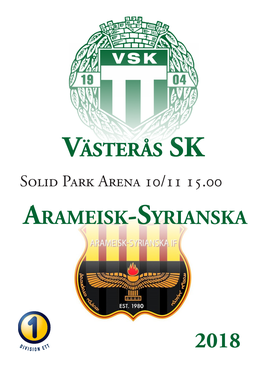 Västerås Sk Arameisk-Syrianska