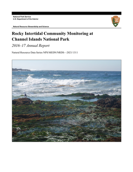 Rocky Intertidal Community Monitoring at Channel Islands National Park 2016–17 Annual Report