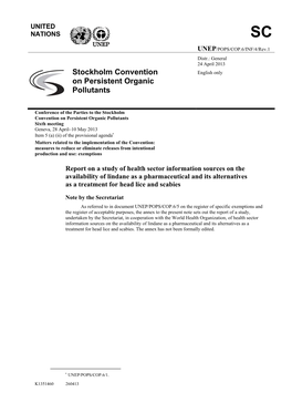 Stockholm Convention on Persistent Organic Pollutants