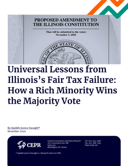 Universal Lessons from Illinois's Fair Tax Failure
