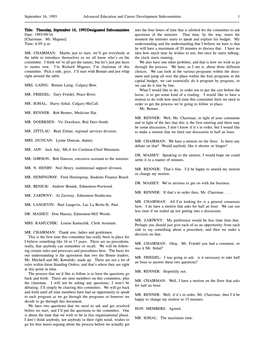 September 16, 1993 Advanced Education and Career Development Subcommittee 1 Title: Thursday, September 16, 1993Designated Subco