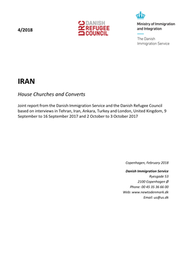 Iran House Churches and Converts Feb. 2018