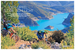 Der Gipfel Ist Die Schlucht Der Fluss Verdon Entspringt in Den Französischen Seealpen, Fließt Durch Die Provence Und Fädelt Dann in Seine Berühmte Schlucht Ein