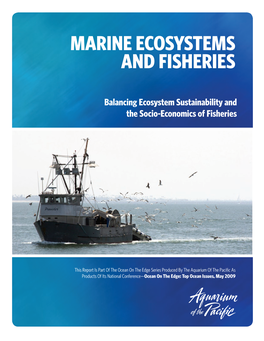 Marine Ecosystems and Fisheries