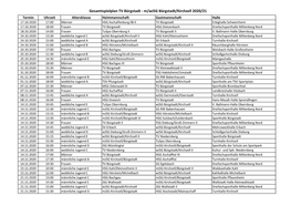 Gesamtspielplan TV Bürgstadt