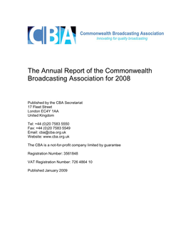 2008 Annual Report