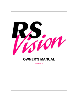 A4 RS Vision Manual V4.Pdf