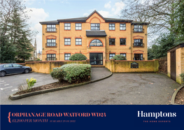 Orphanage Road Watford Wd24