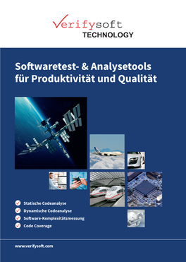 Softwaretest- & Analysetools Für Produktivität Und Qualität