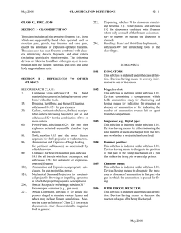 May 2008 CLASSIFICATION DEFINITIONS 42 - 1