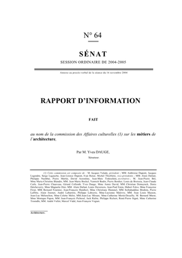 Modle Pour La Frappe Des Rapports Parlementaires