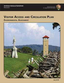 Antietam Visitor Access and Circulation Plan Environmental Assessment, July 2018