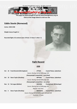 Eddie Steele (Norwood)