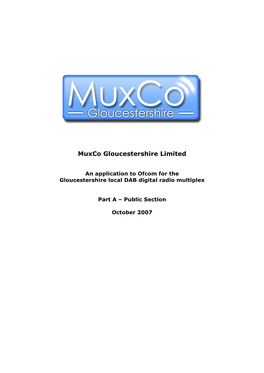 Muxco Gloucestershire Limited