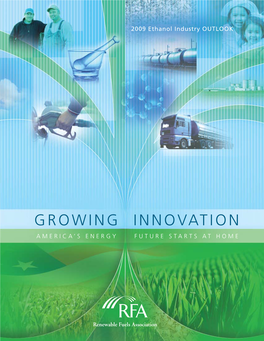 GROWING INNOVATION AMERICA’S ENERGY FUTURE STARTS at HOME RFA Board of Directors