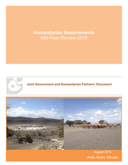 Humanitarian Requirements Mid-Year Review 2015