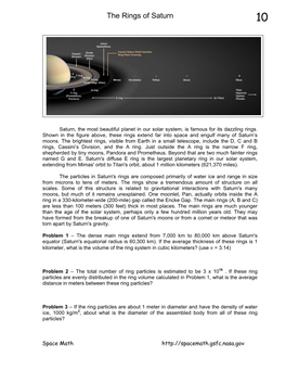 The Rings of Saturn 10