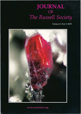 Journal of the Russell Society, Vol 8 No. 2