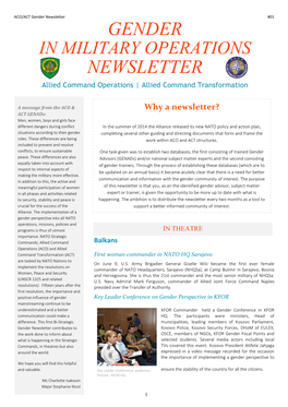 Gender Newsletter #01