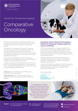 Comparative Oncology