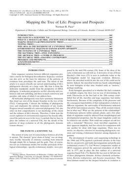 Microbiology and Molecular Biology Reviews 2009 Pace-1