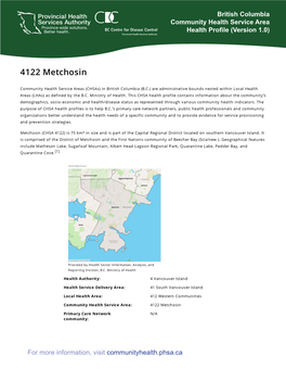 4122 Metchosin