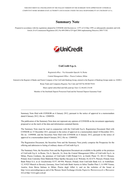 Unicredit Ns Eng 08