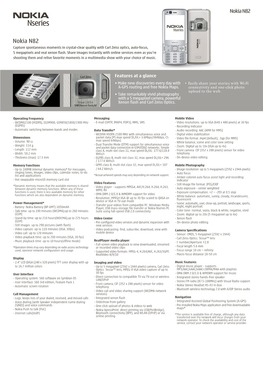 Nokia N82 Capture Spontaneous Moments in Crystal-Clear Quality with Carl Zeiss Optics, Auto-Focus, 5 Megapixels and Real Xenon Flash