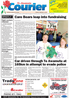 Te Awamutu Courier, Tuesday, February 10, 2009