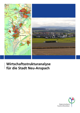 Wirtschaftsstrukturanalyse Für Die Stadt Neu-Anspach