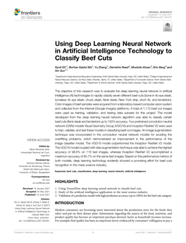 Using Deep Learning Neural Network in Artificial Intelligence Technology