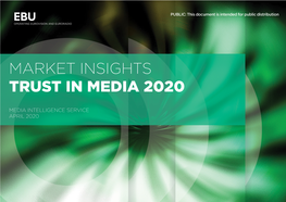 Trust in Media 2020