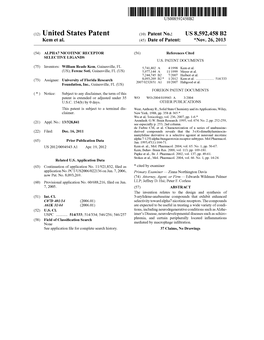 (12) United States Patent (10) Patent N0.: US 8,592,458 B2 Kem Et A]