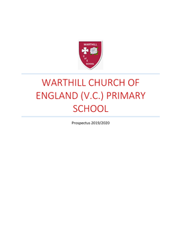 Warthill Church of England (V.C.) Primary School