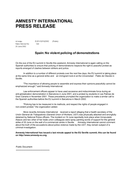 Press Release