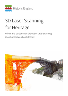 3D Laser Scanning for Heritage Advice and Guidance on the Use of Laser Scanning in Archaeology and Architecture Summary