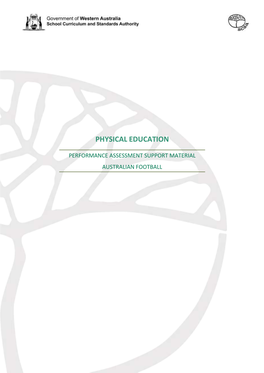 PDF Physical Education Performance Assessment Support Material