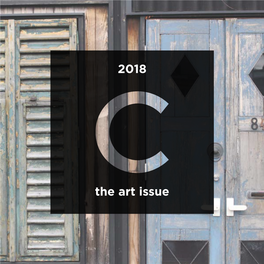 The Art Issue 2018