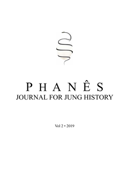 P H a N Ê S Journal for Jung History