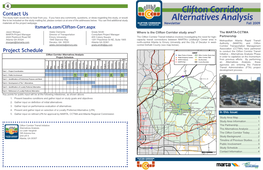 Q Clifton Corridor Alternatives Analysis