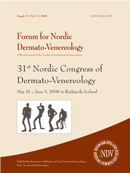 Forum for Nordic Dermato-Venereology