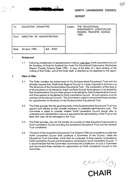 North Lanarkshire Council Report