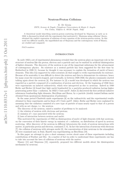 Neutron-Proton Collisions