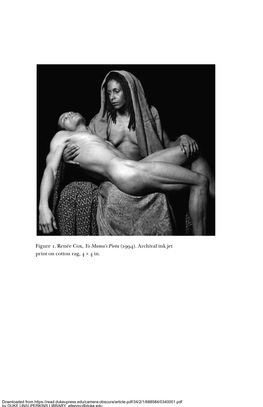 Figure 1. Renée Cox, Yo Mama's Pieta (1994). Archival Ink Jet Print