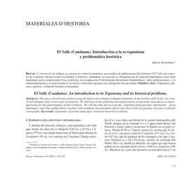 Materiales D'hestoria