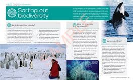 Sorting out Biodiversity Chapter 2 • Sorting out Biodiversity 45 Early Classification Methods