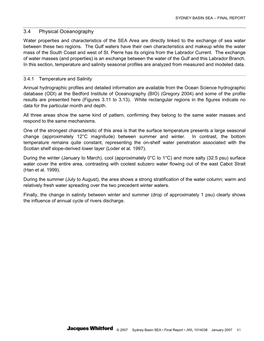 3.4 Physical Oceanography Water Properties and Characteristics of the SEA Area Are Directly Linked to the Exchange of Sea Water Between These Two Regions
